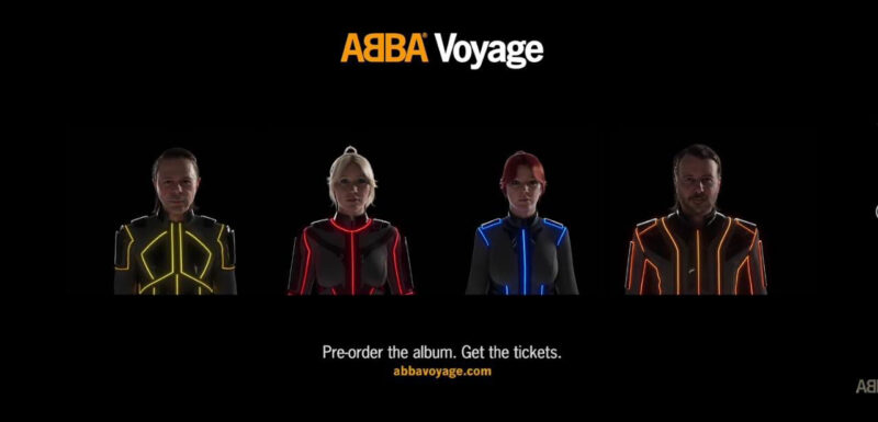 Cover album Voyage ABBA